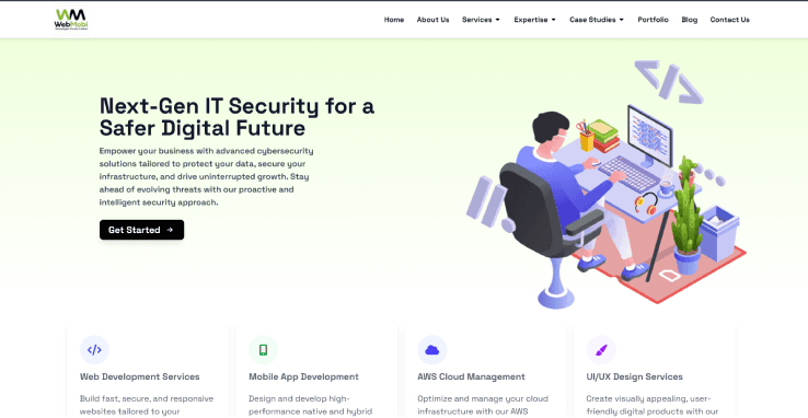 WebMobi - Technology Solution project preview
